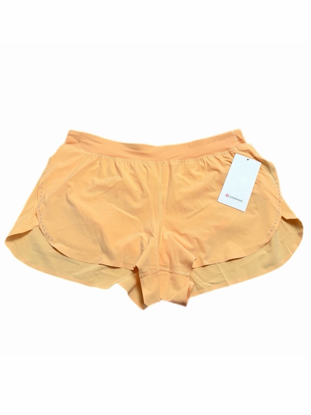 NWT Lululemon Fast and Free High-Rise Classic-Fit Split Short 3" (Rock Melon) XL